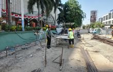 Babinsa Gang Buntu Sosialisasikan Keselamatan Kerja di Proyek Underpass
