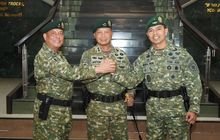 Pangdivif 2 Kostrad Pimpin Acara Laporan Korp Serah Terima Jabatan Irdivif 2 Kostrad