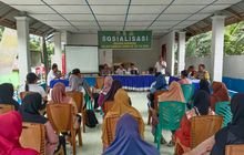 Gandeng Polsek Tiga Juhar, Satgas TMMD 121 Kodim 0204/DS Gelar Binluh Bahaya Narkoba