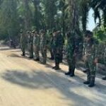 Apel Penutup Satgas Kodim 0204/DS di Lokasi TMMD ke-121 TA 2024