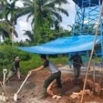 Satgas Kodim 0204/DS Mulai Bangun Tugu Prasasti TMMD ke-121