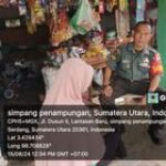 JAGA HUBUNGAN YANG BAIK, BABINSA BINCANG SANTAI LAKSANAKAN KOMSOS DENGAN WARGA BINAAN