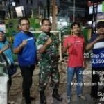 Babinsa Kampung Baru Gelar Posko Trantibumlinmas Bersama Tiga Pilar untuk Jaga Keamanan Wilayah