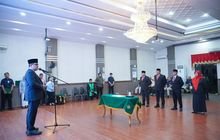 4 Pejabat Tinggi Pratama Pemko Medan Dilantik, Pj Sekda: Jangan Korupsi!