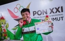 Abdul Hafiz Sumbang Emas Perdana di Cabor Atletik untuk Sumut