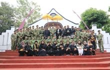 Peringati HUT Ke-75, Brigif 13 Kostrad Gelar Ziarah Pahlawan dan Santunan untuk Keluarga Warakawuri