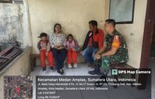 Babinsa Kunjungi Sekolah PAUD, Jalin Komunikasi dengan Pihak Guru di Kelurahan Timbang Deli