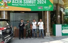 Babinsa Koramil 0201-01/Mp Melaksanakan Pengamanan PON di Sumut