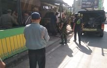 Ciptakan Keindahan Kota, Koramil 0201-08/MA Dampingi Kegiatan Operasi Penertiban Jalan Protokol