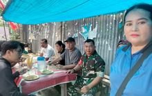 Babinsa Kelurahan Sei Kambing D Laksanakan Komsos untuk Jaga Silaturahmi dengan Warga Binaan