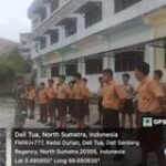 Babinsa Koramil 15/Delitua Laksanakan Pelatihan PBB di SMP Yayasan Perguruan Singosari