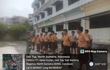 Babinsa Koramil 15/Delitua Laksanakan Pelatihan PBB di SMP Yayasan Perguruan Singosari