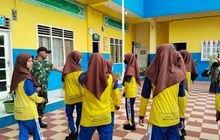 Personil Koramil 0201-14/DT Berikan Pelatihan PBB Bentuk Karakter