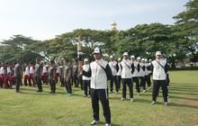 Kirab Obor Api PON XXI Aceh-Sumut Sambangi Kabupaten Asahan