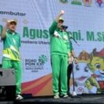 Jalan Santai Bersama Ribuan Masyarakat, Pj Gubernur Sumut Agus Fatoni Ajak Jadi Pelaku Sejarah Sukseskan PON XXI