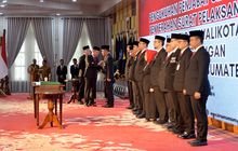 Kukuhkan Pjs Bupati dan Walikota, Pj Gubernur Fatoni Ingatkan Netralitas ASN