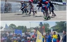Semarak PON 2024, Ketua KONI Deli Serdang Buka Kejuaraan Sepatu Roda se-Sumatera Utara
