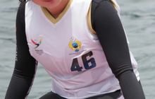 Peski Air Putri Sumut Suknianis Laia Amankan Tiket Semifinal Wakesurf