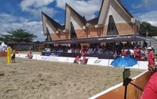 Ada di Kaldera Toba, Venue Unik Voli Pasir PON XXI Sumut