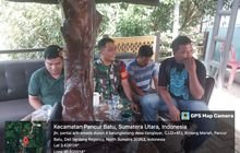 Babinsa Koramil 0201-14/PB Jalin Komsos dengan Pemuda di Desa Tiang Layar