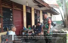 Babinsa Serka Saprizal Gelar Gotong Royong Bersama Warga di Kelurahan Medan Helvetia