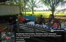 Babinsa Koramil 0201-14/PB Jalin Keakraban dengan Warga Desa Kuta Tengah