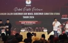 Debat Pertama Pilgub Sumut 2024: Bobby Nasution-Surya vs Edy Rahmayadi-Hasan Basri