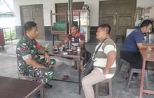 Babinsa Kelurahan Jati Perkuat Sinergi Demi Keamanan Wilayah