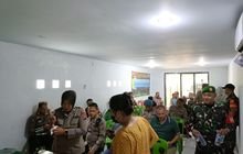 Kapolsek Medan Timur Berikan Kejutan HUT TNI ke-79 di Koramil 0201-02/MT