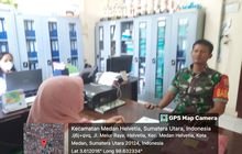 Babinsa Bersinergi Dalam Melakukan Tugas di Kewilayahan Bersama Tenaga Kesehatan Helvetia