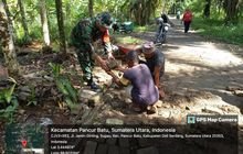 Sinergitas Babinsa dengan Pemerintah Desa Pancur Batu, Dorong Pembangunan Desa