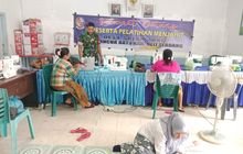 Babinsa Desa Salam Tani Dampingi Pelatihan Menjahit untuk Tingkatkan Ekonomi Warga