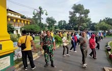 Jalin Silaturahmi Dan Sinergitas, Babinsa Koramil 0201-05/MB Ikuti Senam Bersama Aparatur Kec. Medan Maimun