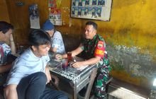 Babinsa Koramil 06/MS Rutin Laksanakan Komsos dan Pantau Wilayah Binaan