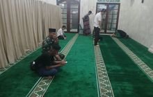 Subuh Berjamaah Ajang Silaturahmi Babinsa Koramil 0201-05/MB Di Wilayah Binaan