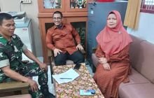 Babinsa Sertu J. Sidabutar Gelar Sosialisasi Kedisiplinan di SMP Pertiwi Medan