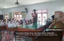 Cegah Kenakalan Remaja, Babinsa Kelurahan Teladan Timur Bersama Tiga Pilar Berikan Penyuluhan di SMP 4 Medan