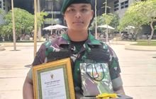 Prajurit Yonzipur 9 Divif 1 Kostrad Raih Penghargaan dari Kasad dalam Program TNI AD Manunggal Air