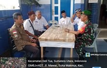 Babinsa Koramil 15/DT Gelar Komsos Bersama Aparatur Desa di Kedai Durian