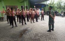 Siapkan SDM Berkualitas, Danposramil 0201-10/MM Pelda T. Pardede Bimbing Pramuka Turut Andil dalam Pembangunan