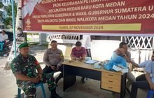 Babinsa Serda Taufik K Hadiri Pelantikan KPPS Kelurahan Petisah Hulu