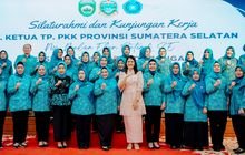Kahiyang Ayu Dampingi Pj Ketua TP PKK Sumut & Pj Gubsu Terima Kunker TP PKK Sumsel