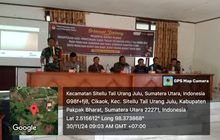 Danramil 07/Salak, Diwakili Babinsa, Hadiri Rekapitulasi Suara di STTU Julu