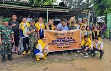 Dandim Langkat Bersama Forkopimda Tinjau Lokasi dan Warga Terdampak Banjir, Lion Club Salurkan Bantuan Kemanusiaan