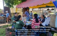 Anjangsana Ke Wilayah, Babinsa Serma M. Simarmata Komsos Bersama Kader PKK Dan Kepling