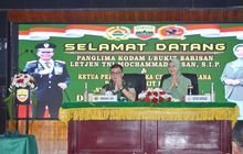 Kunjungan Kerja Pangdam I/BB Diwilayah Teritorial Kodim 0212/Tapsel