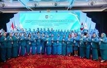 Hadiri Pelantikan Ketum & Pengurus TP PKK Pusat Periode 2024-2029