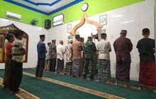 Personel Koramil 0201-02/MT Ikuti Safari Subuh di Masjid Al Ikhlas, Medan Timur