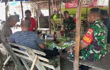 Babinsa dan Bhabinkamtibmas Perkuat Sinergi dengan Tokoh Masyarakat Tanjung Morawa B