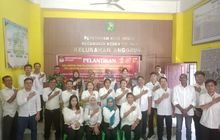 Babinsa Serda Adri Sumantri Hadiri Pelantikan KPPS Kelurahan Anggrung